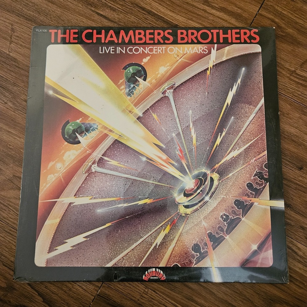 The Chambers Brothers – Live In Concert On Mars Roxbury 1976 RLX 106 Sealed NOS